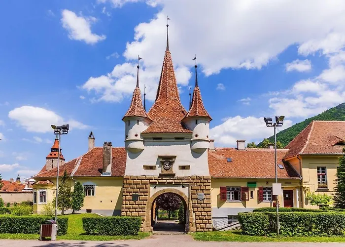 Sun X Mountains - Black Church Brasov, Romania