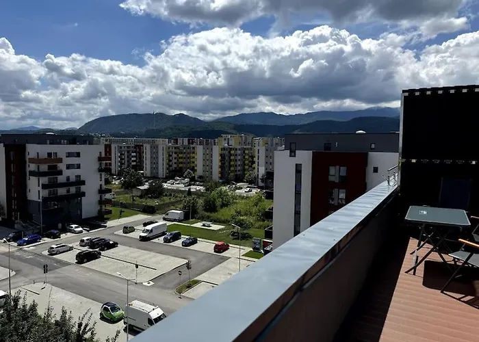 Seville Studio cu Terasă&Vedere la Munte Brașov